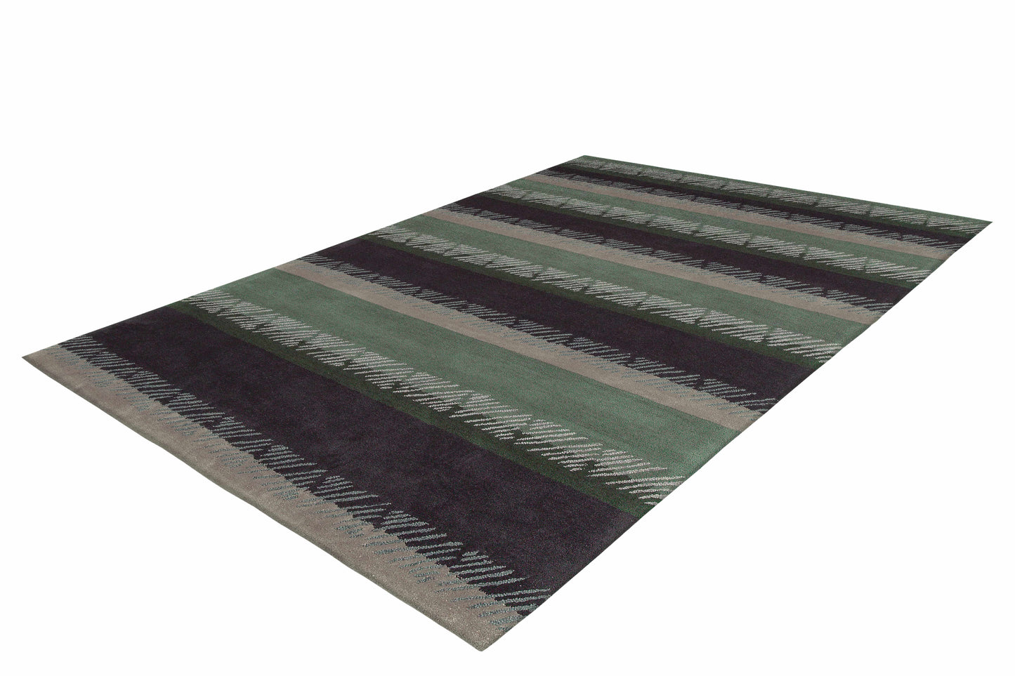 Dynamic 5037 Multi / Graugrün 170cm x 240cm