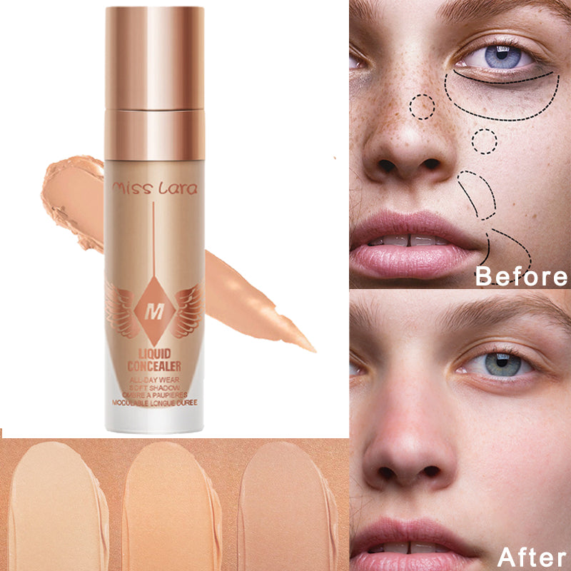 Silky Soft Moisturizing Concealer Full Coverage Waterproof Lasting Dark Circles Corrector Foundation Cream Base Makeup Cosmetics