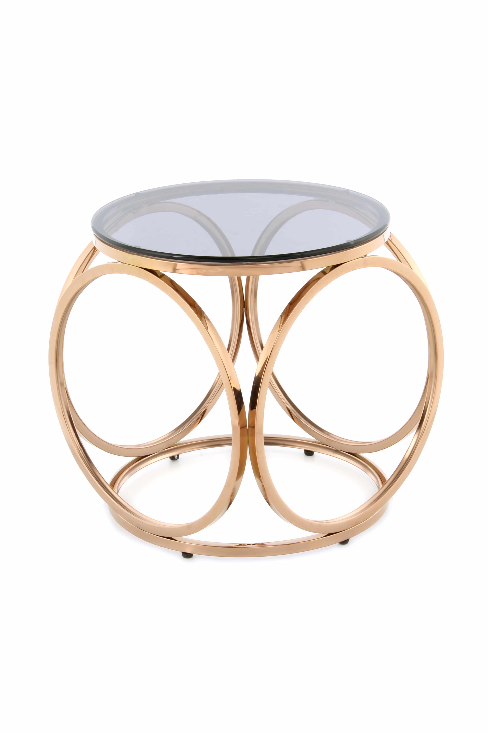 Beistelltisch Whitney 125 Schwarz / Silber