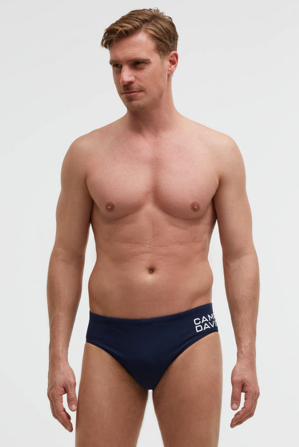CAMP DAVID Badeslip mit Logo Print