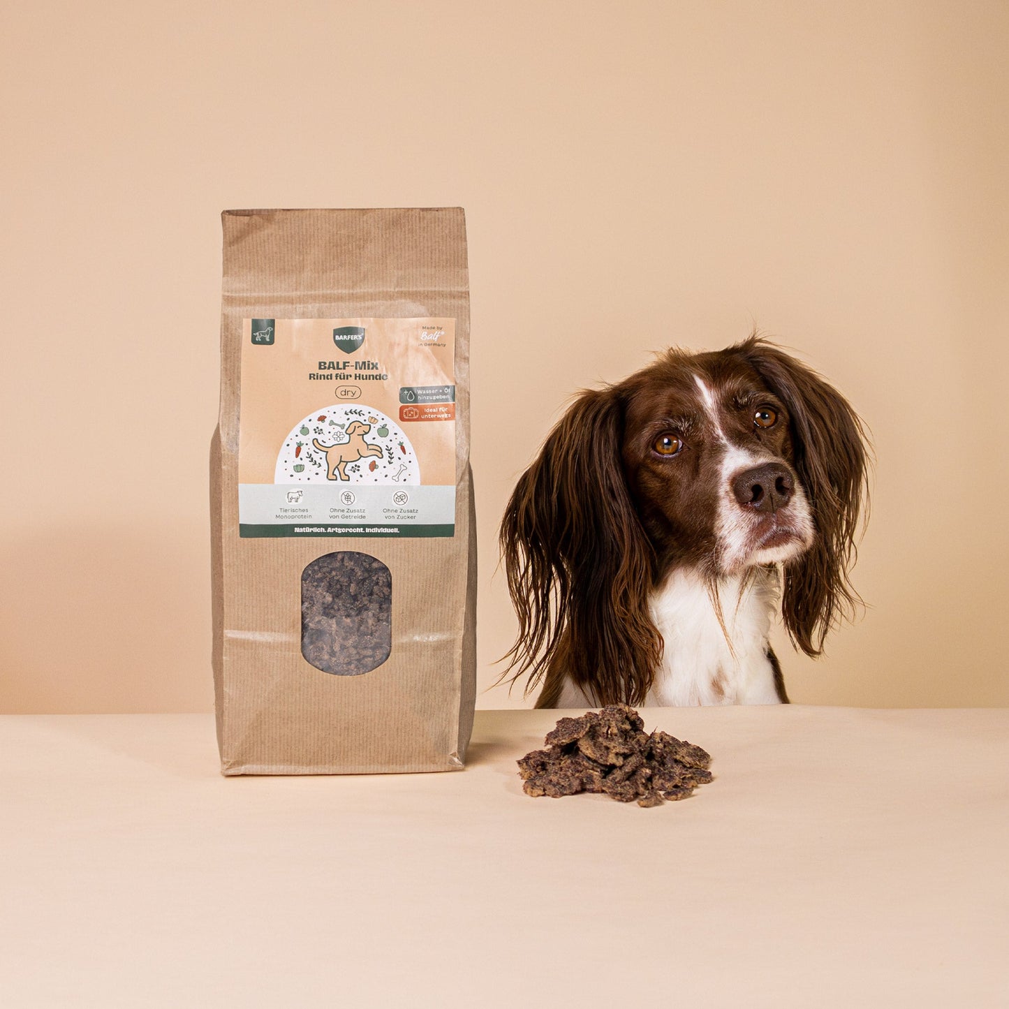 BARFER'S Für den Urlaub  - BALF-Mix Rind für Hunde