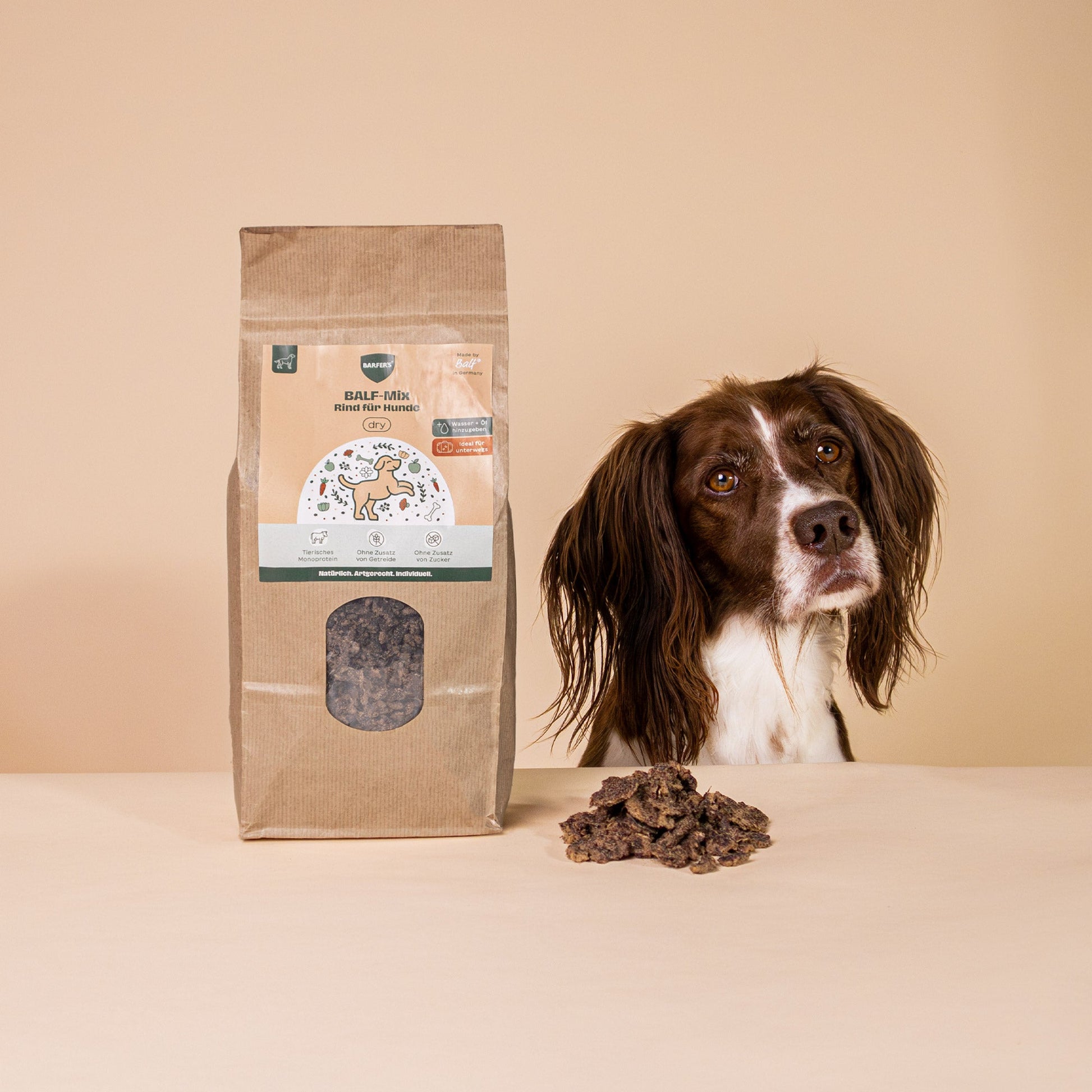 BARFER'S Für den Urlaub  - BALF-Mix Rind für Hunde