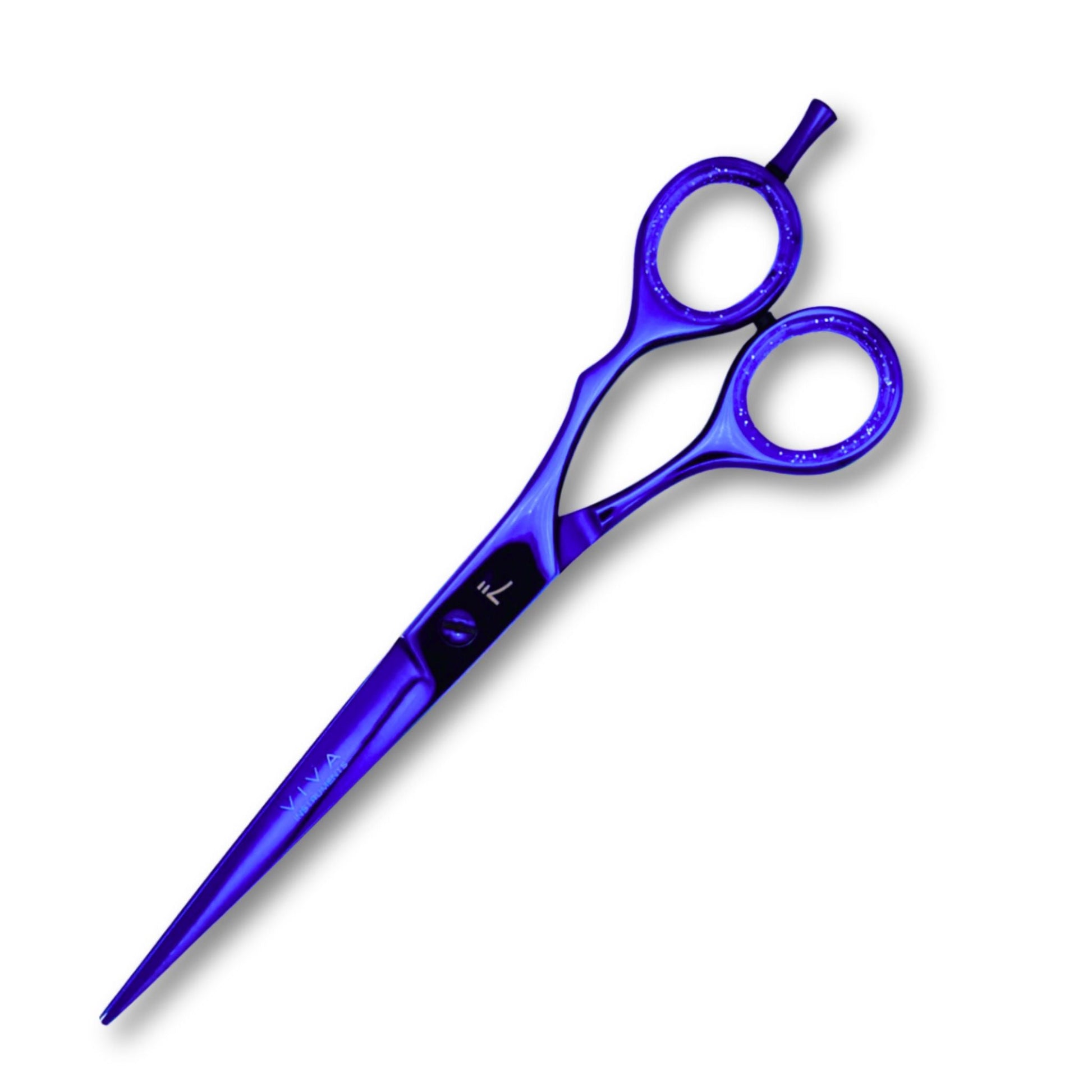 Barber Hairdressing Scissors 7'' Inch - Blue