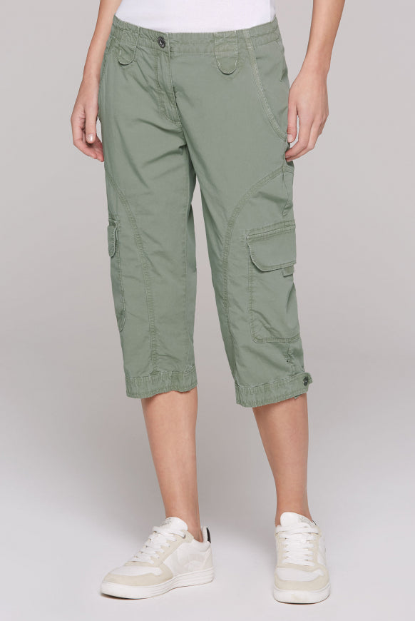 SOCCX Basic Skater-Shorts mit Beintaschen
