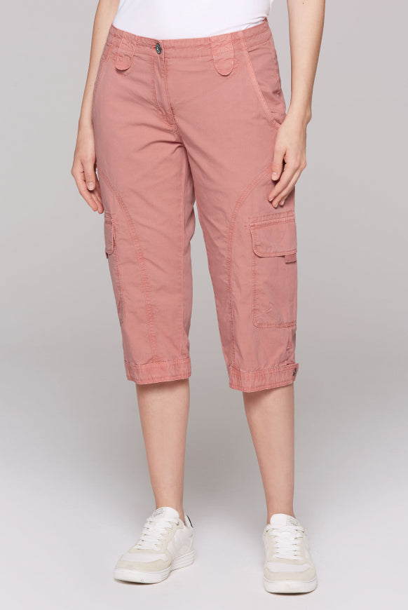 SOCCX Basic Skater-Shorts mit Beintaschen