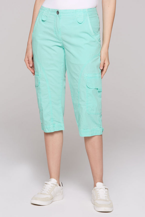 SOCCX Basic Skater-Shorts mit Beintaschen