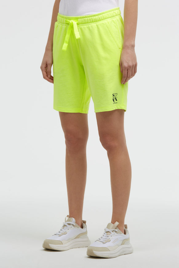 SOCCX Basic Sweatshorts mit Logo Print