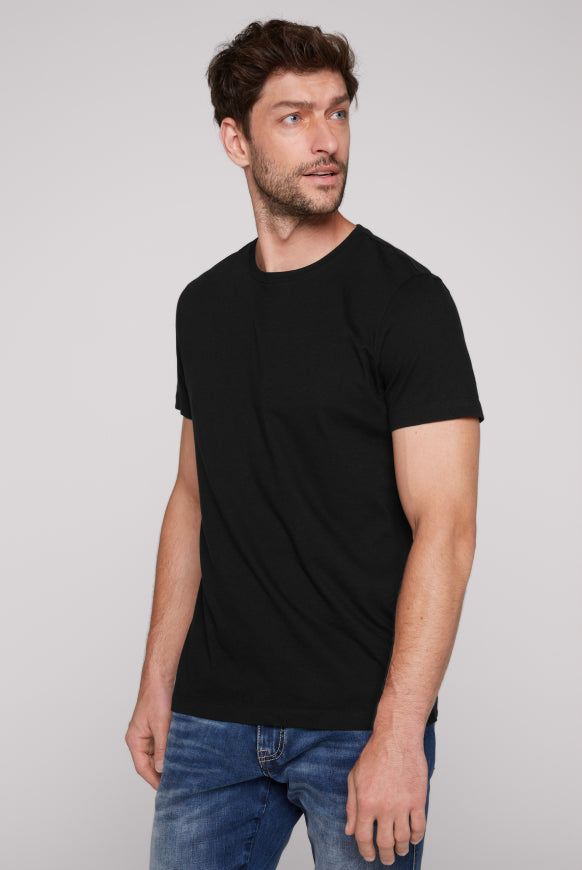 CAMP DAVID Basic T-Shirt Rundhals 2er-Pack