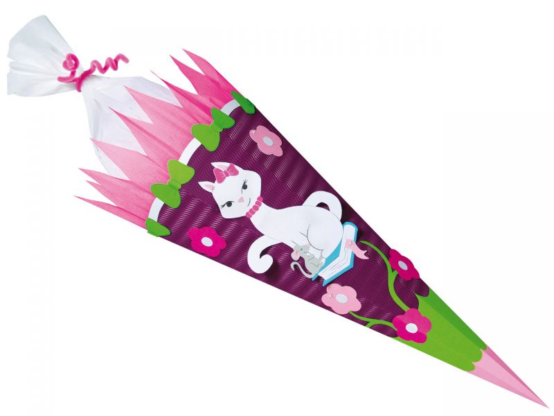 URSUS Bastel-Schultüte »Katze«, 68 cm