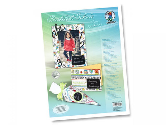 URSUS Bastelset »Meine Einschulung«, bunt