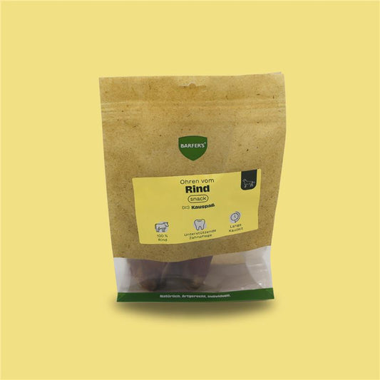 BARFER'S SNACK  - Ohren vom Rind (POS)
