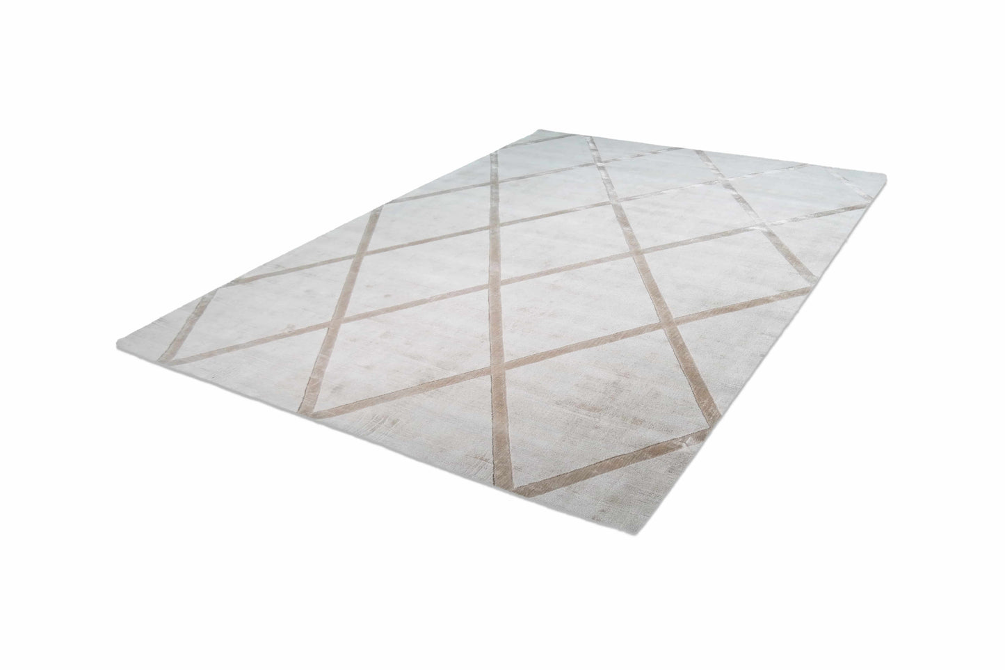 Luxury 210 Elfenbein / Taupe 80cm x 150cm