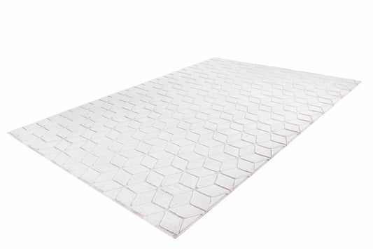 Vivica 125 Weiß / Rosà 80cm x 150cm