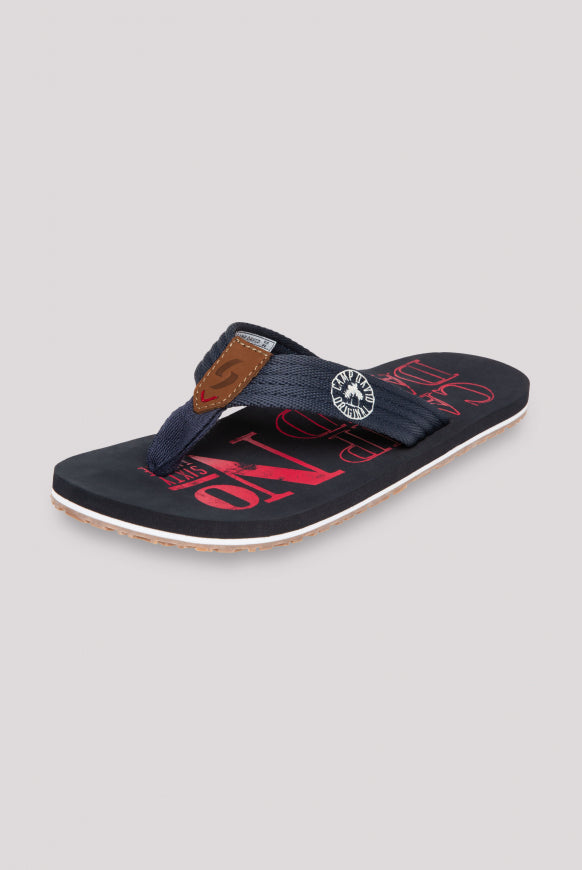 CAMP DAVID Beach Sandale mit Logo-Design