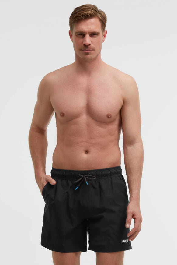 CAMP DAVID Beachshorts mit Rubber Patch