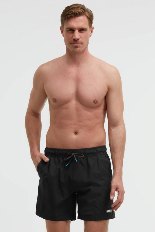 CAMP DAVID Beachshorts mit Rubber Patch