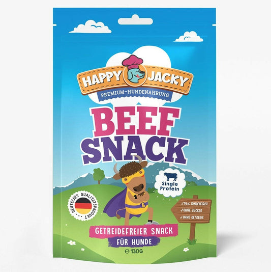 HAPPY JACKY Monoprotein Snack 6x125g