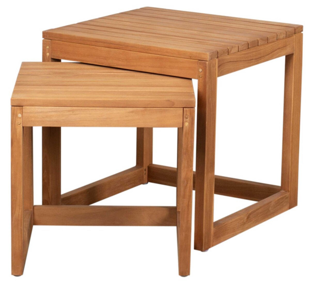 Beistelltische Verwood 2er Set Teak