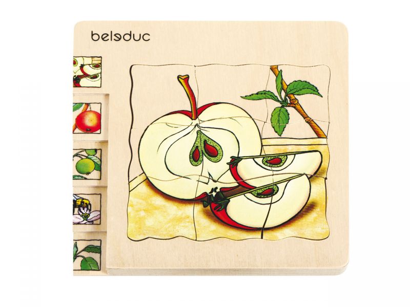 beleduc Lagenpuzzle »Apfel«