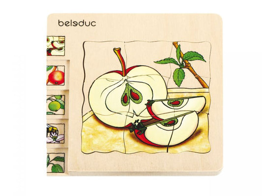 beleduc Lagenpuzzle »Apfel«