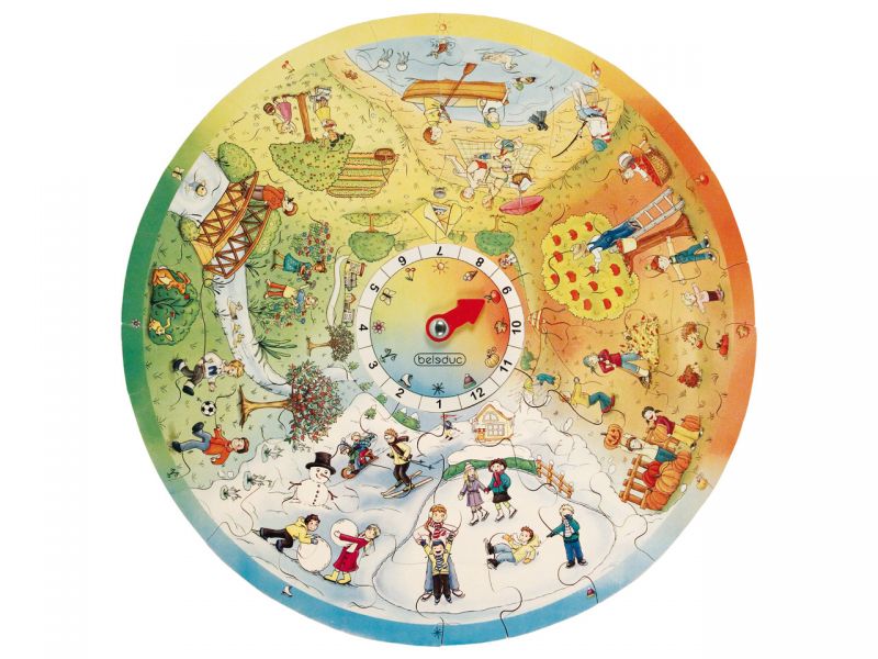 beleduc XXL Lernpuzzle »Jahreszeiten«
