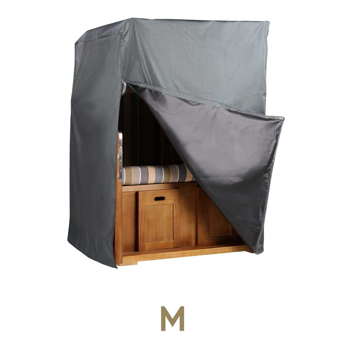 bene protect Strandkorb Schutzhülle Aero Protect Größe M Dunkelgrau