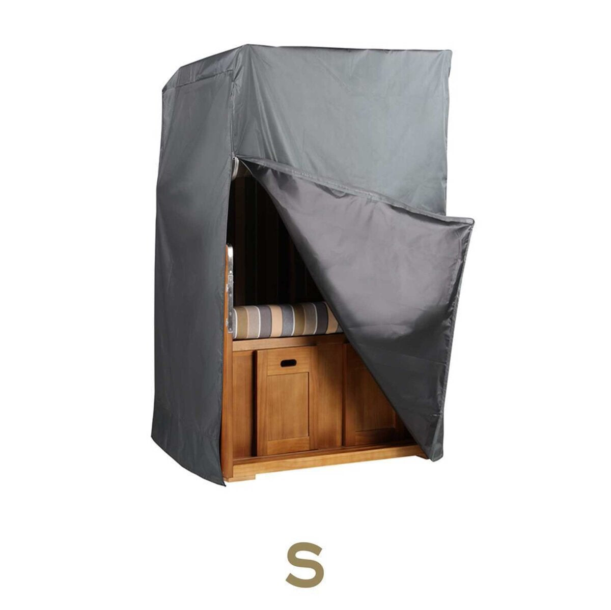 bene protect Strandkorb Schutzhülle Aero Protect Größe S Dunkelgrau