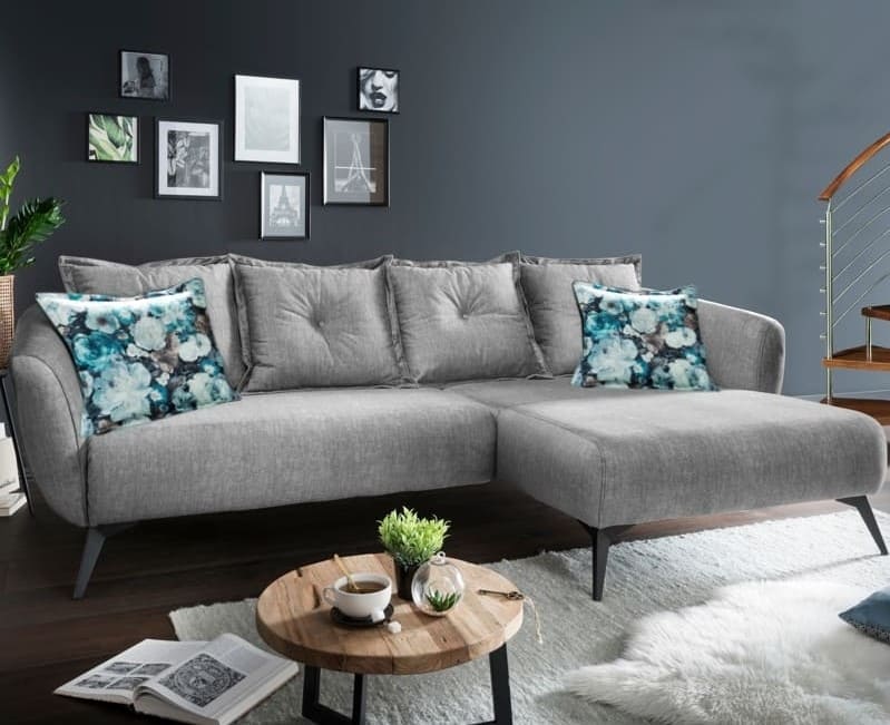 Benformato Ecksofa Baggio Tessuto Mikrofaser in verschiedenen Farben erhältlich