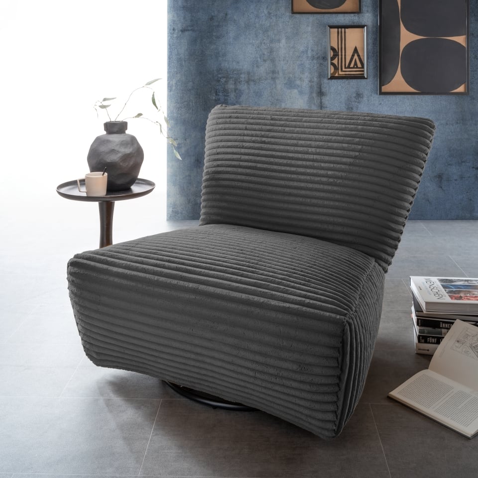 Benformato Cremallo Drehsessel: Luxuriöser Komfort in vielseitigen Stoffen und Farben
