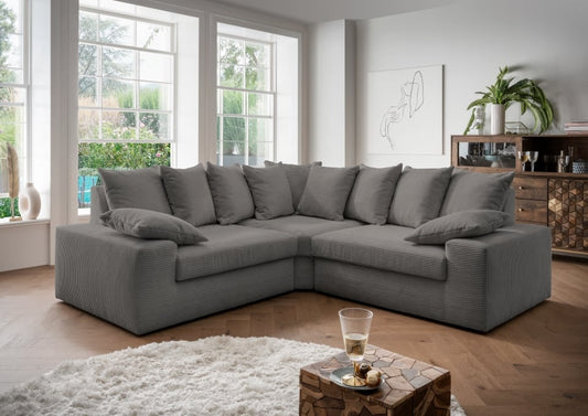 Ecksofa Sassari von Benformato: Gemütliche Eleganz in Cord - Perfekte Kuschelecke für dein Zuhause