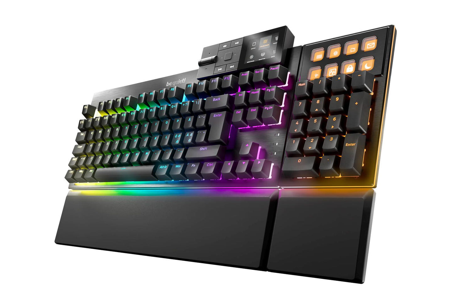 Be Quiet Tastatur Dark Mount Silent Tactile kabelgebunden RGB