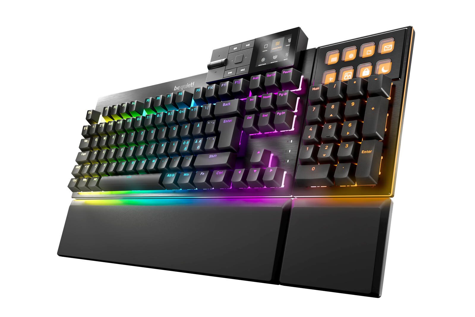 Be Quiet Tastatur Dark Mount Silent Tactile kabelgebunden RGB
