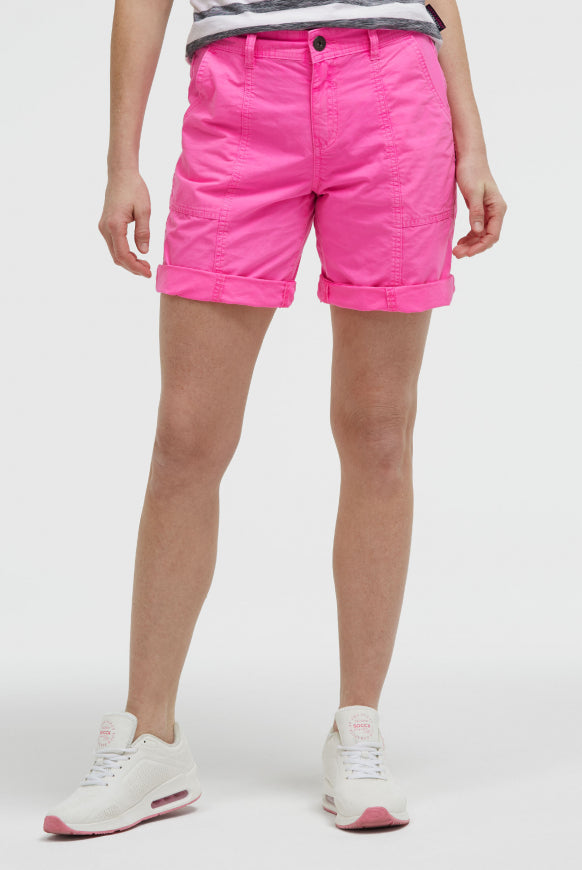 SOCCX Bermudashorts mit Zip Fly