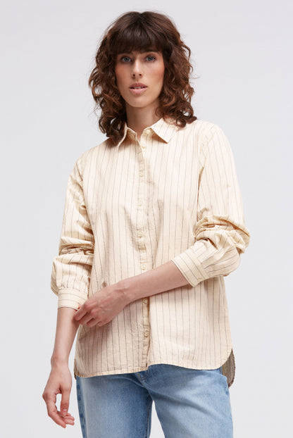 SENSES.THE LABEL Bluse BOU:QUET mit feinen Streifen