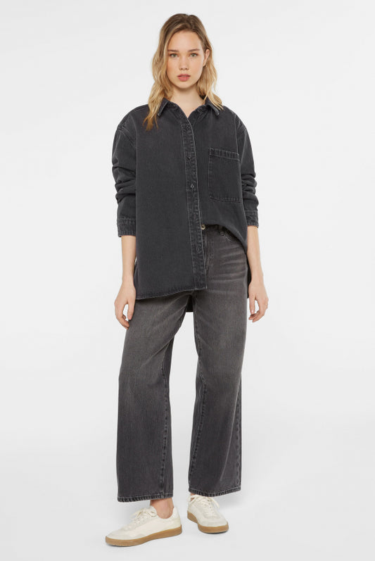 SENSES.THE LABEL Blusenjacke aus Denim