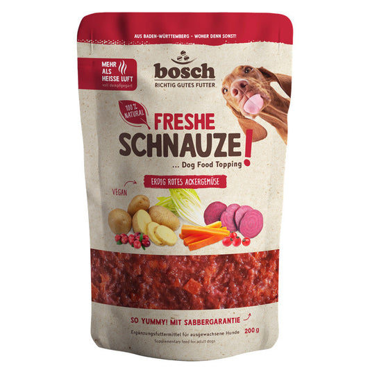 bosch Freshe SchnauzeTopping - erdig rotes Ackergemüse