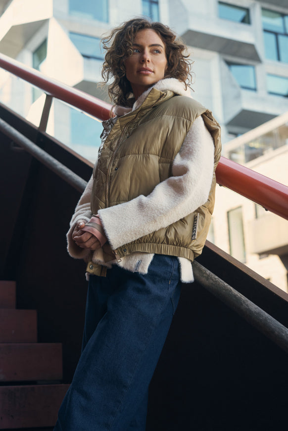 SENSES.THE LABEL Brushed Kapuzenpullover KO:SY