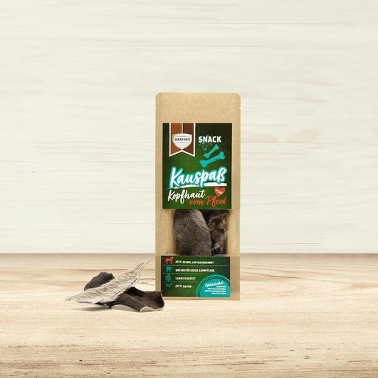 BARFER'S SNACK  - Kopfhaut vom Pferd
