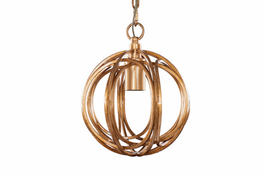 Hängelampe Luzem II 340 Gold