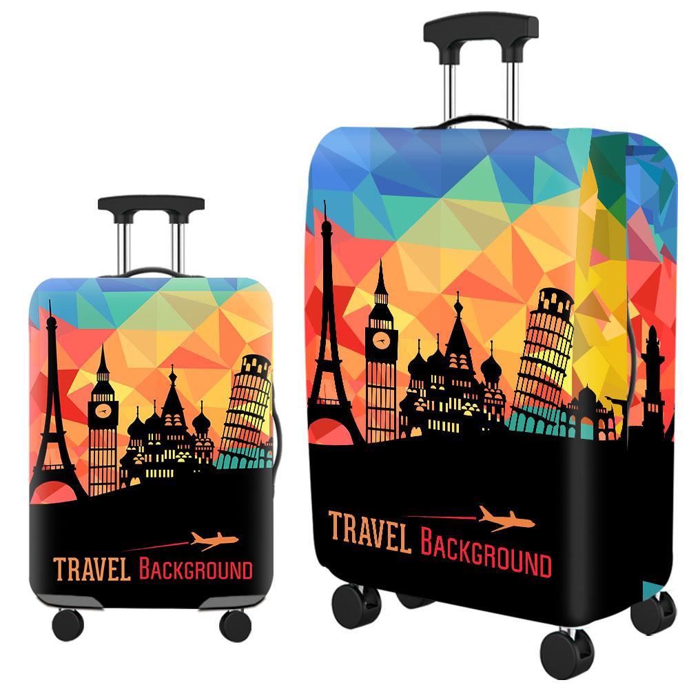 Reisegepäckhüllen für Koffer, Kofferhülle Gepäckschutz, Staubdicht, Langlebig, Elastisch, Passend für 18-32 Zoll Gepäck M(22-25inch suitcase)