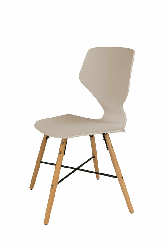 Stuhl Charlie 110 4er-Set Beige