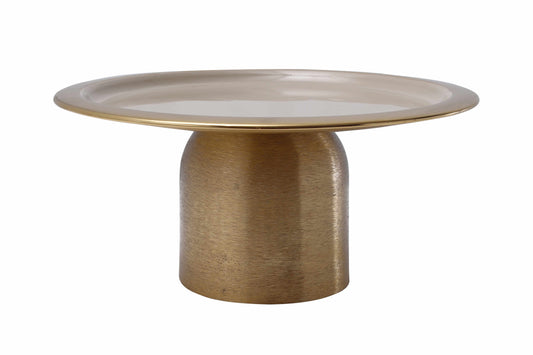 Kuchenplatte Art Deco 325 Silber / Dunkelblau