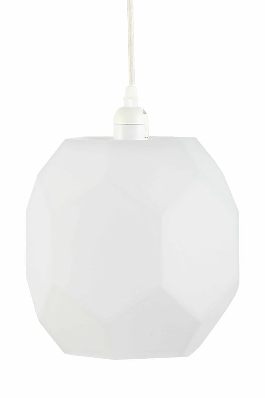 Hängelampe Meda Weiß