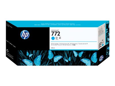 HP 772 Tinte 300ml cyan DesignJet