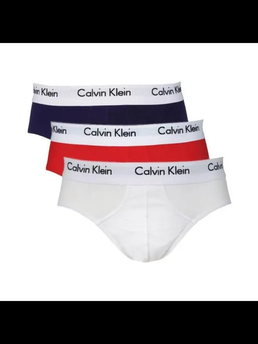 Calvin Klein Herren Slip Rot mit Modernem Druckmuster, Größe S