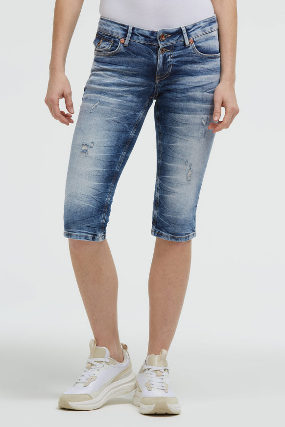SOCCX Capri Jeans MI:LO Slim Fit