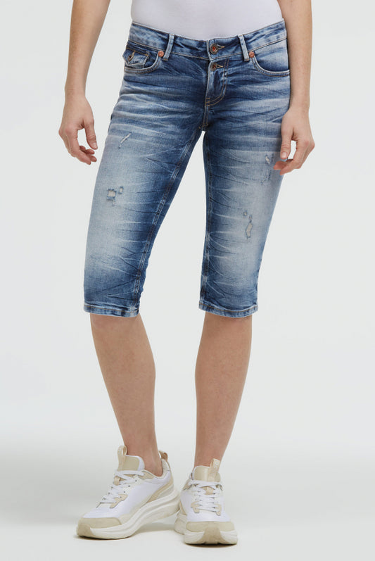 SOCCX Capri Jeans MI:LO Slim Fit