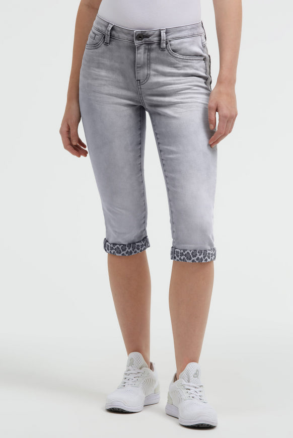 SOCCX Capri Jeans RO:MY Regular Fit