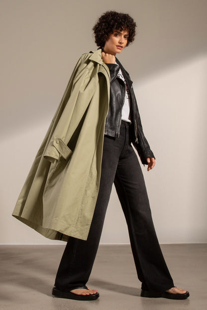 SENSES.THE LABEL Car Coat ON:TA mit verdecktem Frontzipper