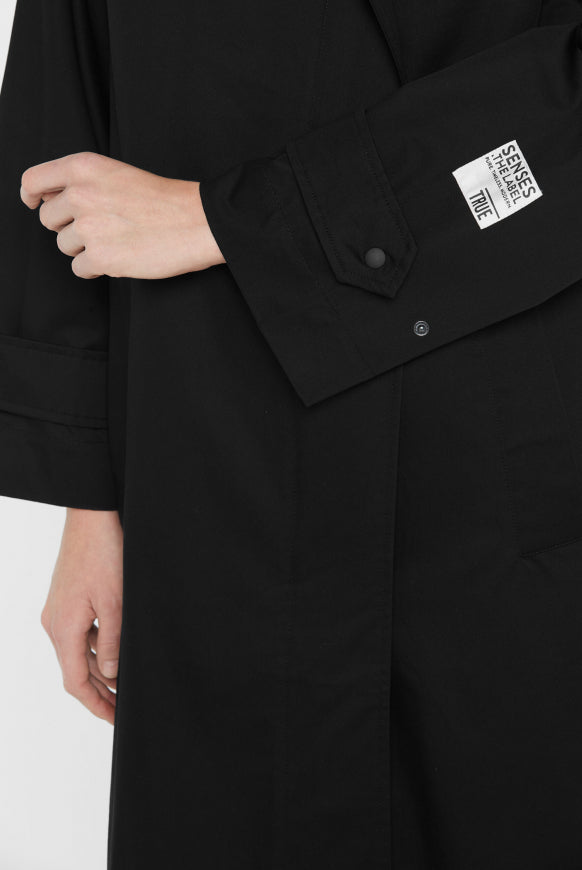 SENSES.THE LABEL Car Coat ON:TA mit verdecktem Frontzipper